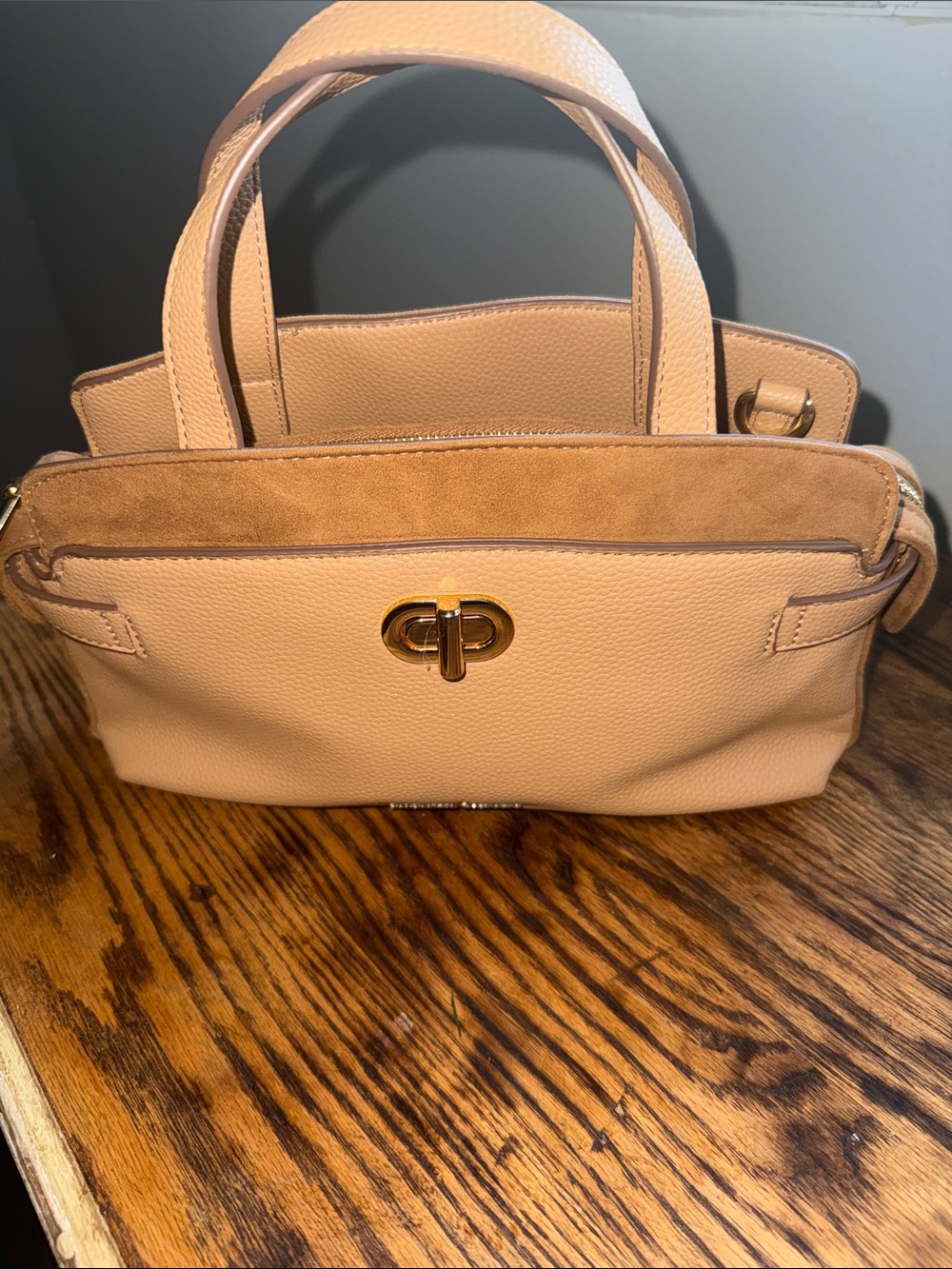 Nanette Lepore Tan Top-Handle Satchel